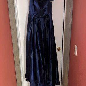Amazon Navy Blue Women's Wedding Dress